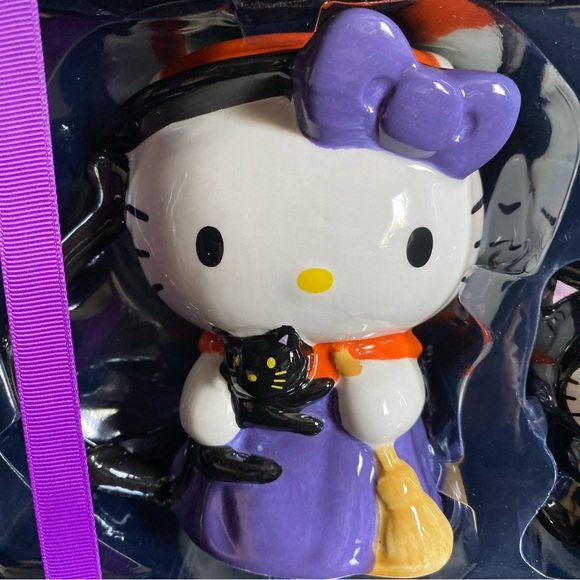 NIB 2024 Hello Kitty Halloween Mug And Figurine Set, Made By Blue Sky Clayworks - Picture 5 of 8